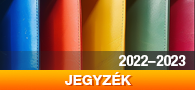 Jegyzék 2022/2023
