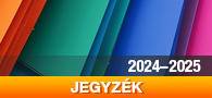 Jegyzék 2024/2025